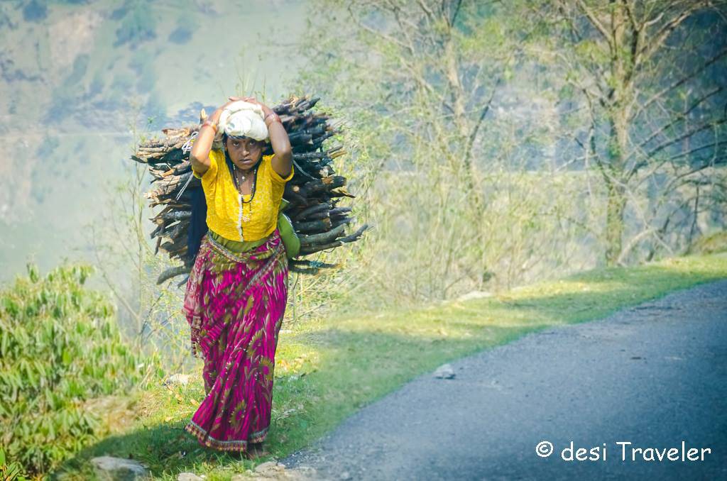 women-carrying-wood-kumaon